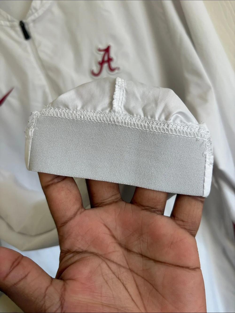 Nike “Crimsion Tide” Alabama Pullover Windbreaker Quarter-Zip